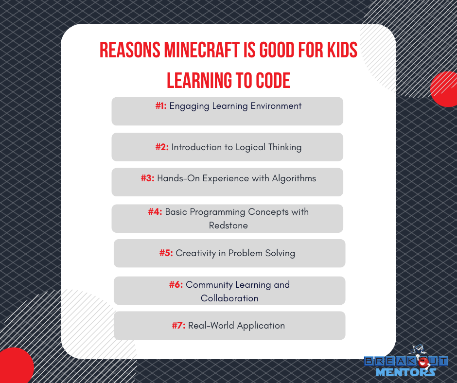 reasons why Minecraft coding is good for kids