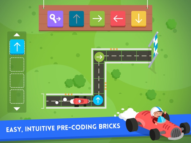 code karts app kids coding language