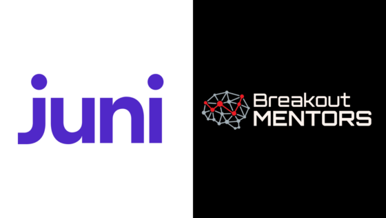 Juni Learning and Breakout Mentors logos