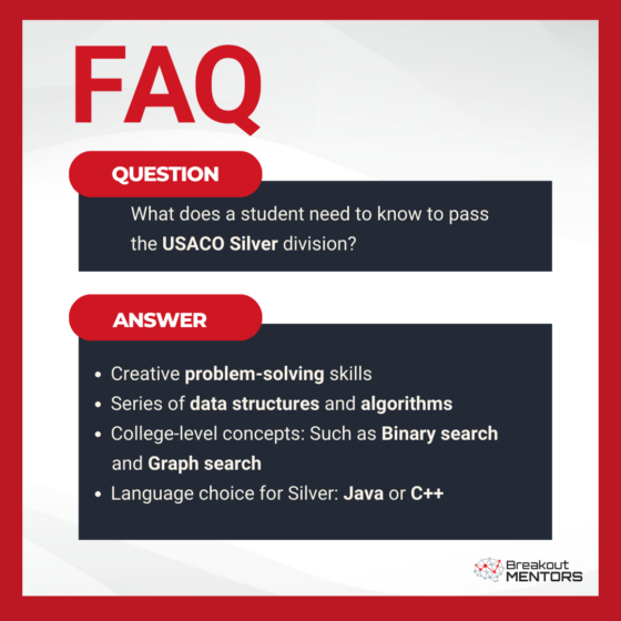 USACO Silver FAQs