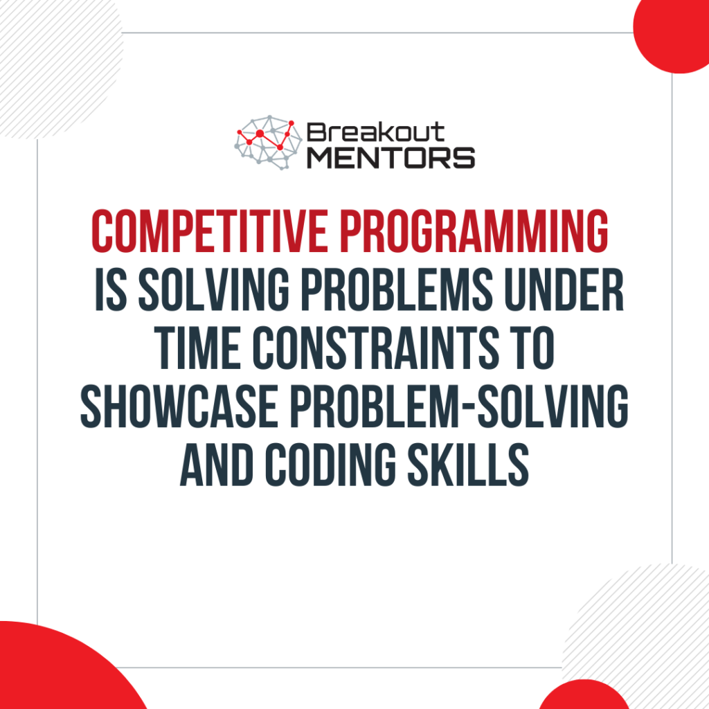 What is competitive programming?