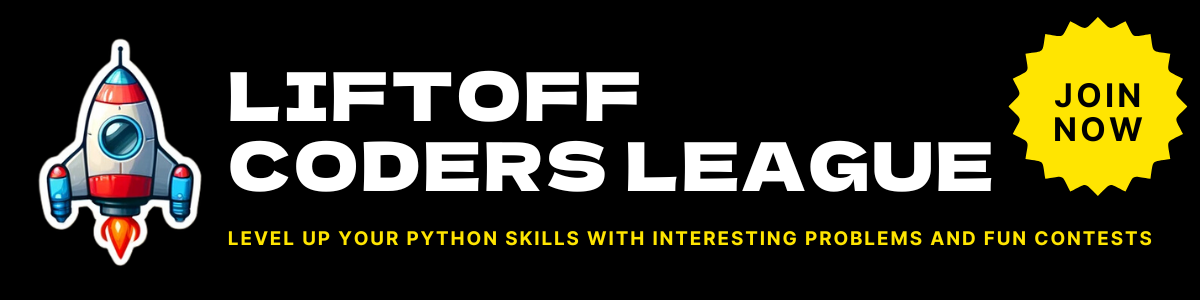 liftoff coders league banner